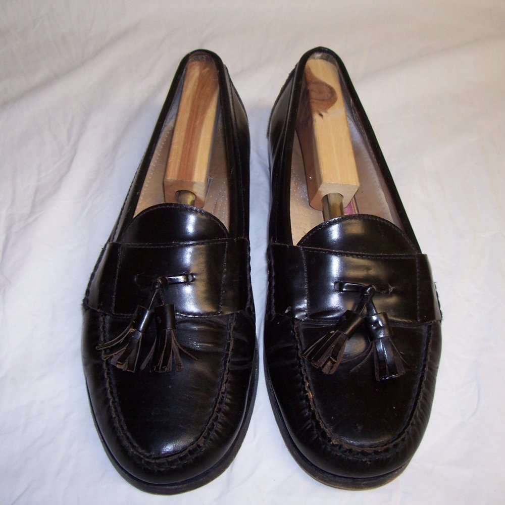 Cole Haan Men's dress shoes with tassels black